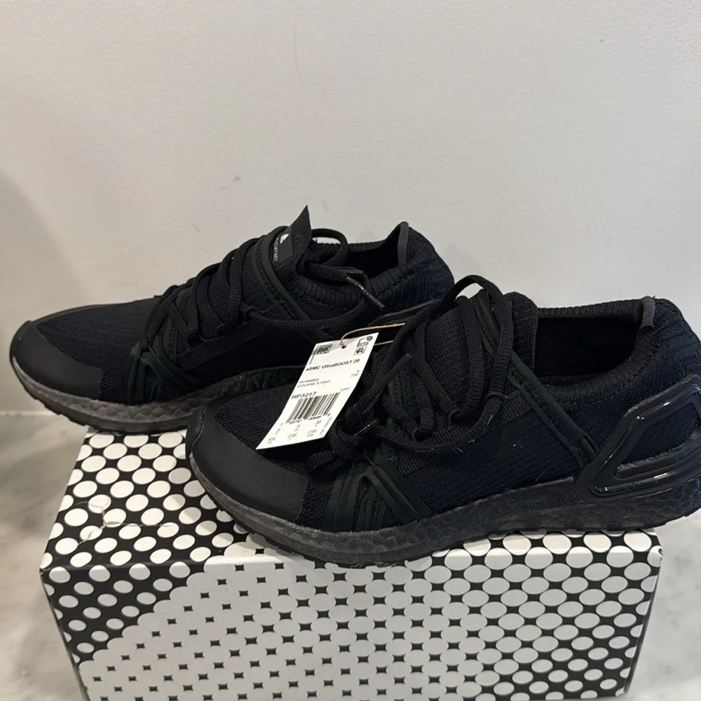 Adidas by Stella McCartney Black Athletic Shoes - Picture 5 of 11